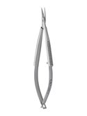 Spring Scissors - 8mm Cutting Edge, 0.2mm Tip Diameter