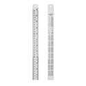 Ruler with Metric Conversion Table